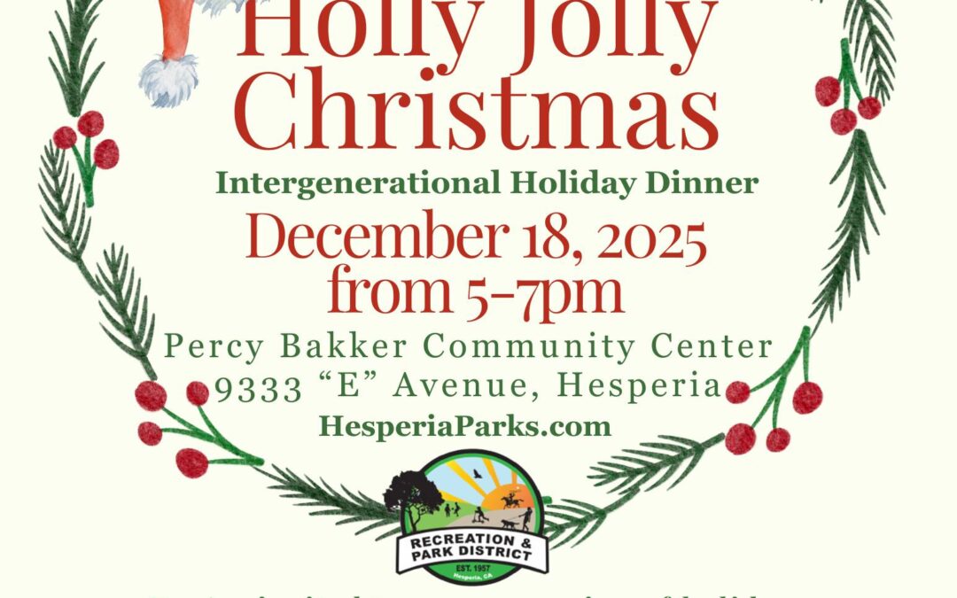Holly Jolly Christmas – Intergenerational Holiday Dinner