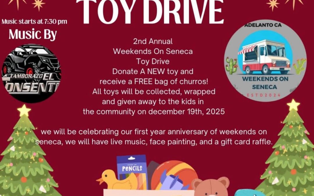 2nd Annual Weekends on Seneca Christmas Toy Drive