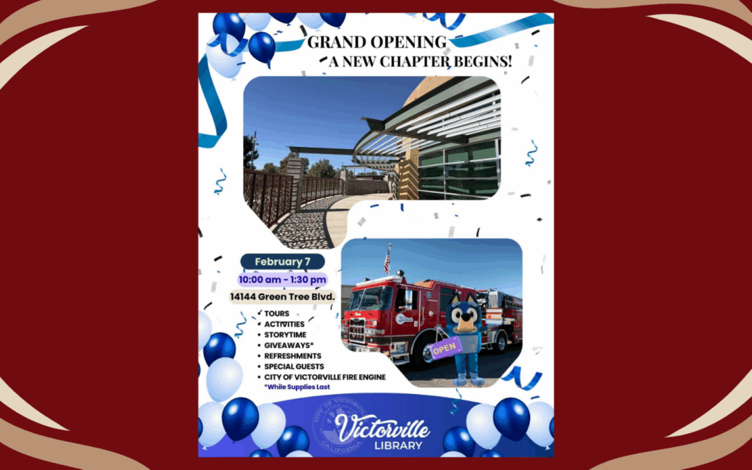 Victorville Library Grand Opening