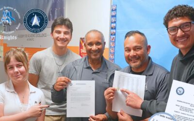 High Desert Students Earn Global Recognition in Space Force JROTC Program