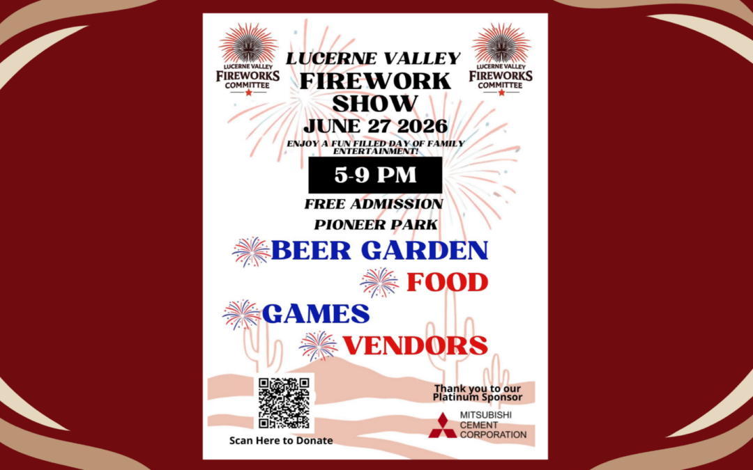 Lucerne Valley Firework Show
