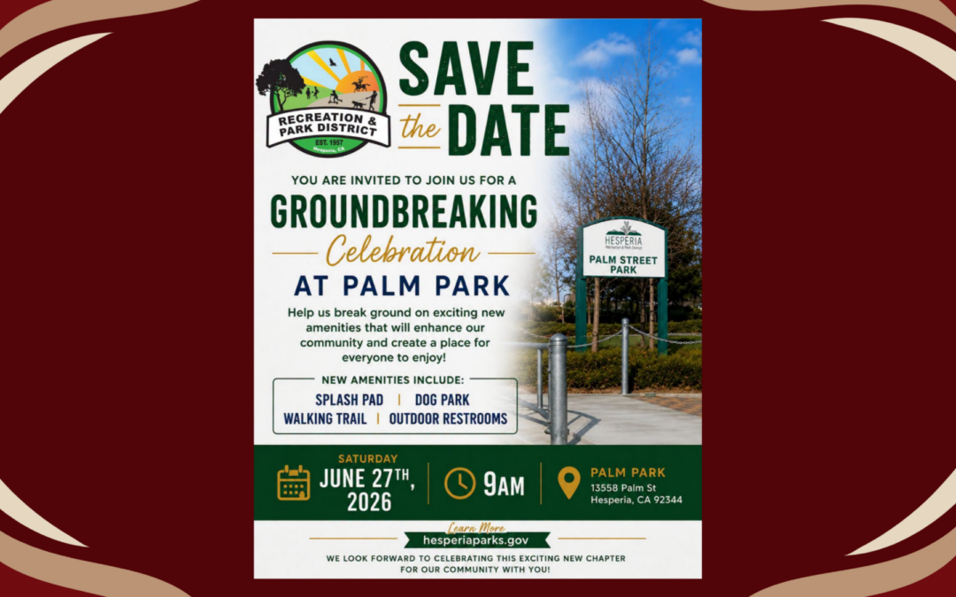 Palm Park Groundbreaking Celebration