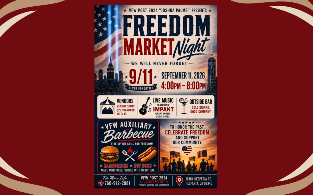 Freedom Market Night – A 9/11 Community Tribute