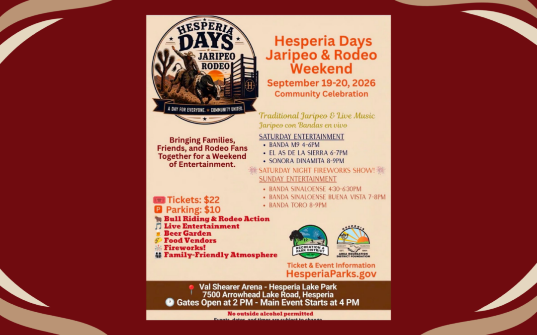 Hesperia Days Jaripeo & Rodeo Weekend